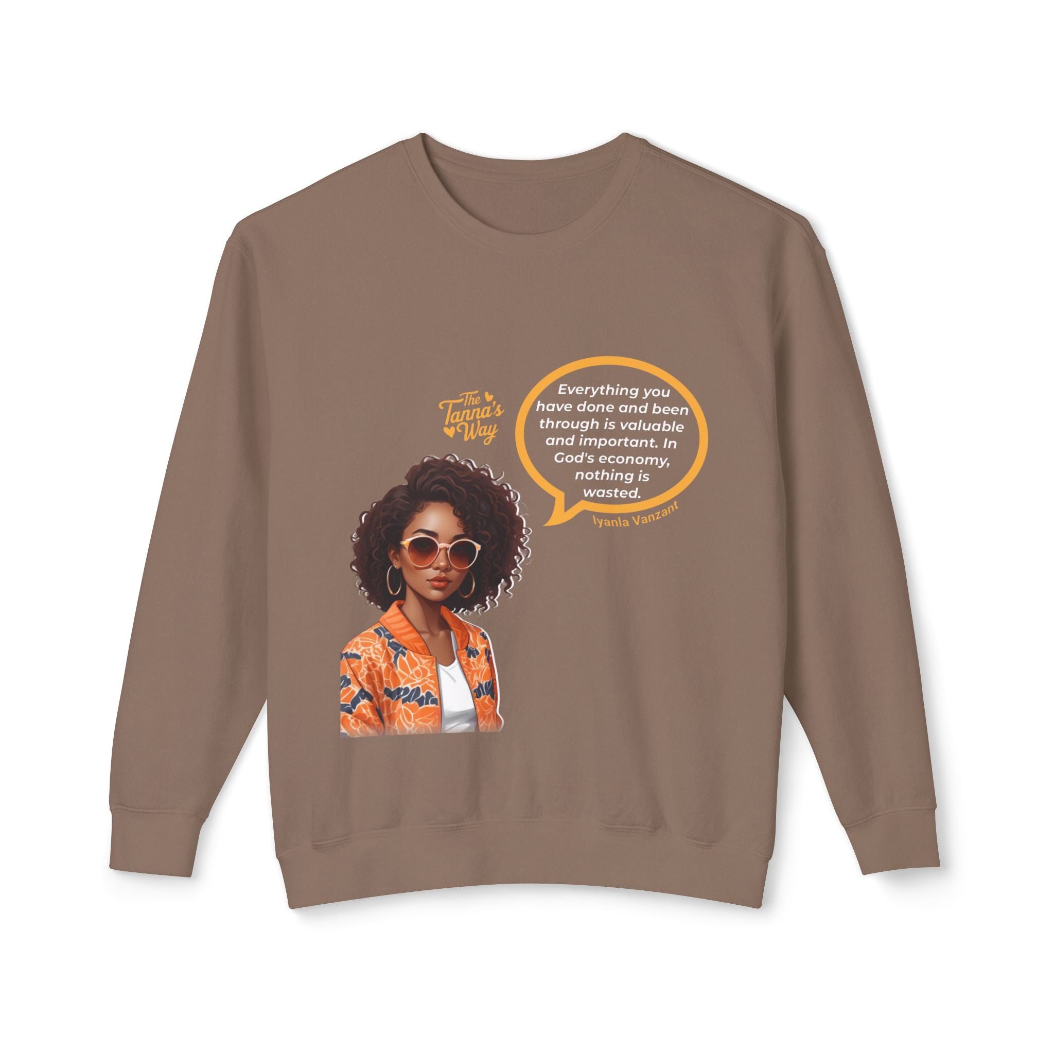 Lyanla Vanzant | Unisex Lightweight Crewneck Sweatshirt